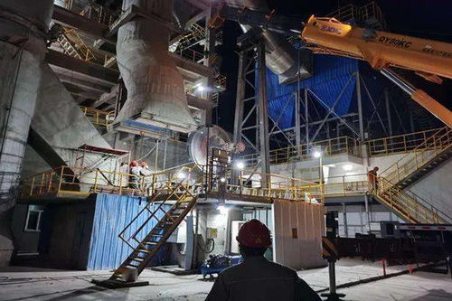 綠色建材廠大檢修圓滿收官 裝置點(diǎn)火開機(jī)一次性成功